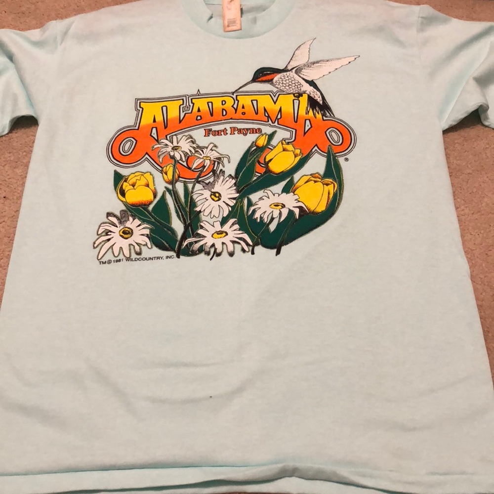 Single stitch Alabama shirt